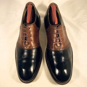 COLE HAAN Men's Williams Saddle II C12264 Black/Brown Size 8